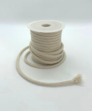 Load image into Gallery viewer, Natural Cotton Drawstring Cord