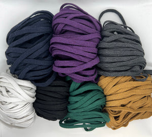 Flat Drawstring Cord (Multiple Colors)