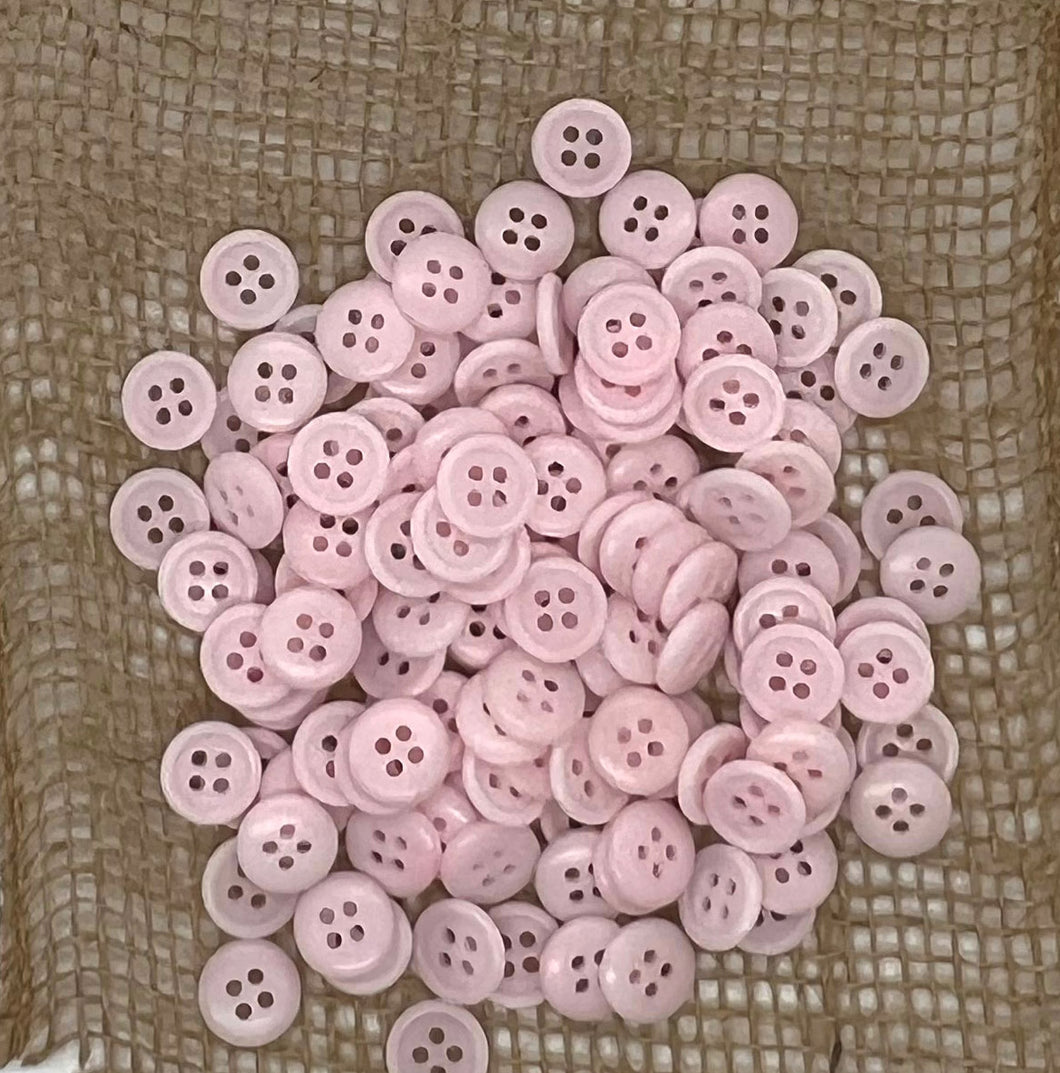 Baby Pink Buttons (quantity 20)