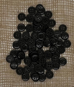 Black Buttons (quantity 20)