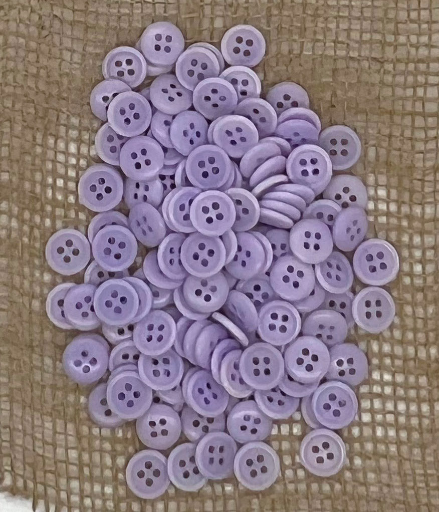 Lavender Buttons (quantity 20)
