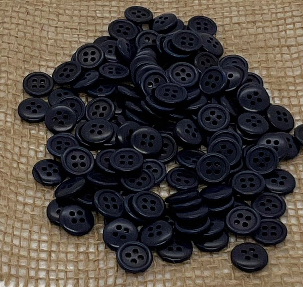Navy Buttons (quantity 20)
