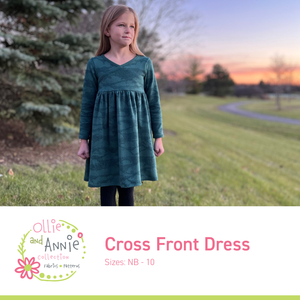 Cross Front Dress