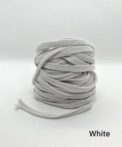 Flat Drawstring Cord (Multiple Colors)