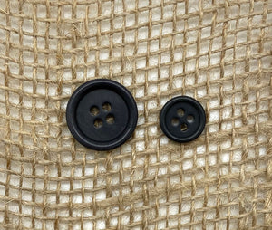 Charcoal Grey Buttons (quantity 50)